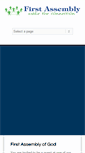 Mobile Screenshot of 1st-assembly.com