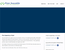 Tablet Screenshot of 1st-assembly.com